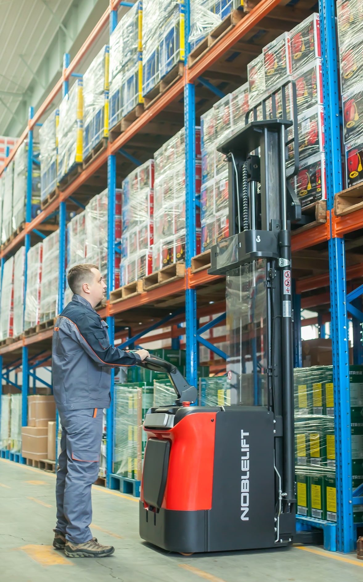 Noblelift PS 12N  Deichselstapler www.noblelifteurope.com